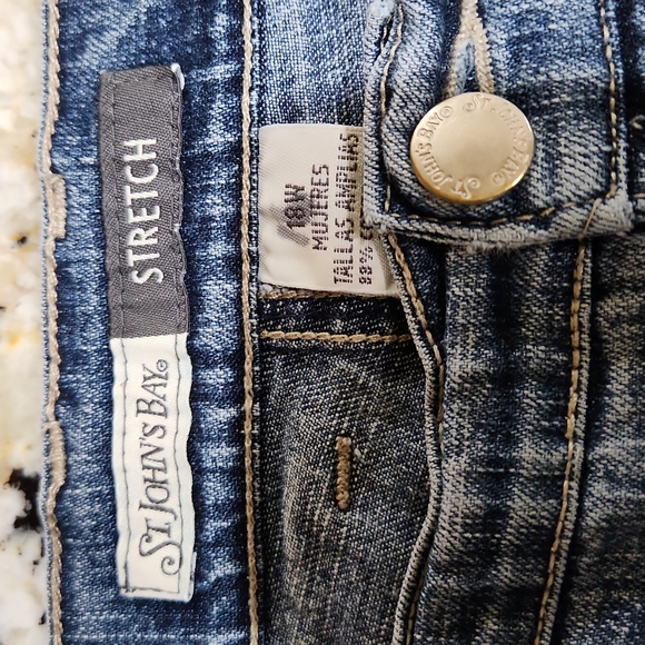 ST. John's Stretch jeans Sz 18W - Picture 5 of 6